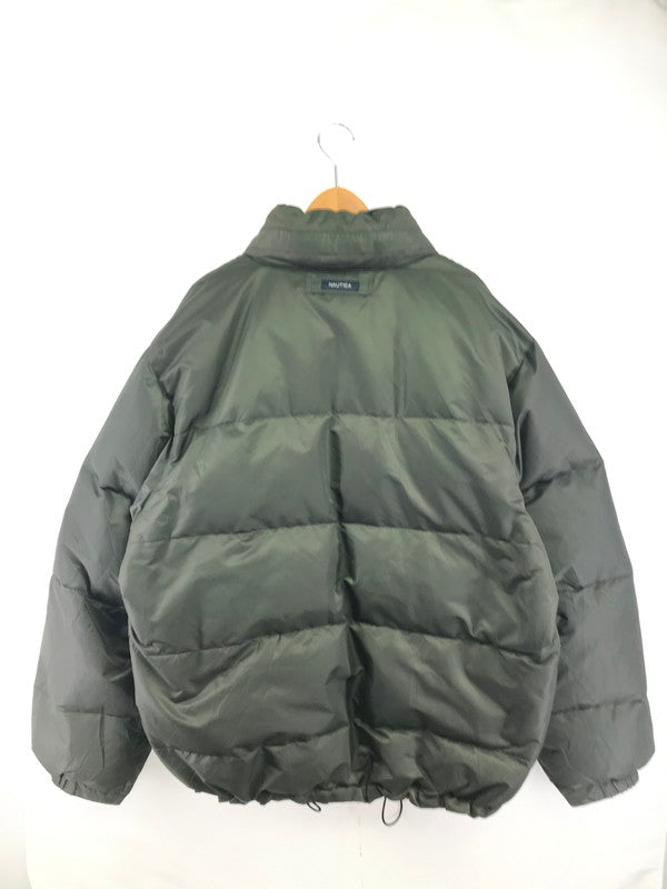 【現状渡し品】【メンズ】 NAUTICA ノーティカ REVERSIBLE DOWN JACKET リバーシブル ダウン ジャケット アウター 146-261009-ty-20-tagh サイズ：XXL カラー：カーキ 万代Net店