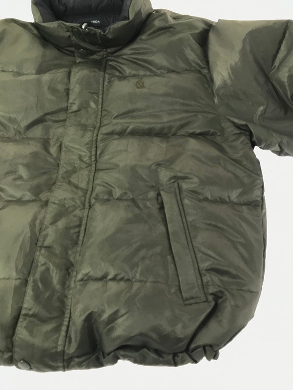 【現状渡し品】【メンズ】 NAUTICA ノーティカ REVERSIBLE DOWN JACKET リバーシブル ダウン ジャケット アウター 146-261009-ty-20-tagh サイズ：XXL カラー：カーキ 万代Net店