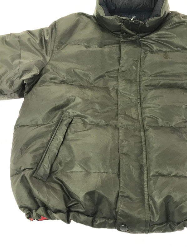 【現状渡し品】【メンズ】 NAUTICA ノーティカ REVERSIBLE DOWN JACKET リバーシブル ダウン ジャケット アウター 146-261009-ty-20-tagh サイズ：XXL カラー：カーキ 万代Net店