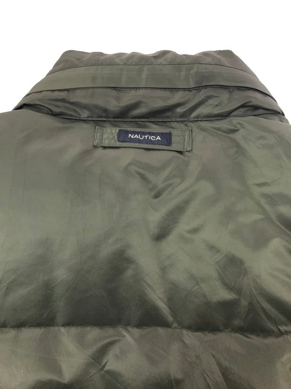 【現状渡し品】【メンズ】 NAUTICA ノーティカ REVERSIBLE DOWN JACKET リバーシブル ダウン ジャケット アウター 146-261009-ty-20-tagh サイズ：XXL カラー：カーキ 万代Net店