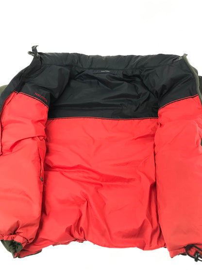 【現状渡し品】【メンズ】 NAUTICA ノーティカ REVERSIBLE DOWN JACKET リバーシブル ダウン ジャケット アウター 146-261009-ty-20-tagh サイズ：XXL カラー：カーキ 万代Net店