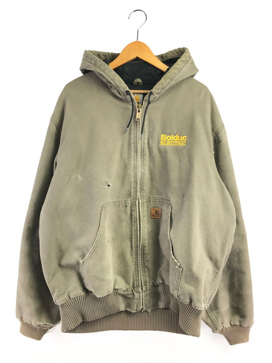 【ジャンク品】【メンズ】 CARHARTT カーハート ACTIVE JACKET LIGHT BROWN J130LBR アクティブジャケット アウター 146-261002-rt-10-tagh サイズ：不明 下記参照 カラー：ライトブラウン 万代Net店