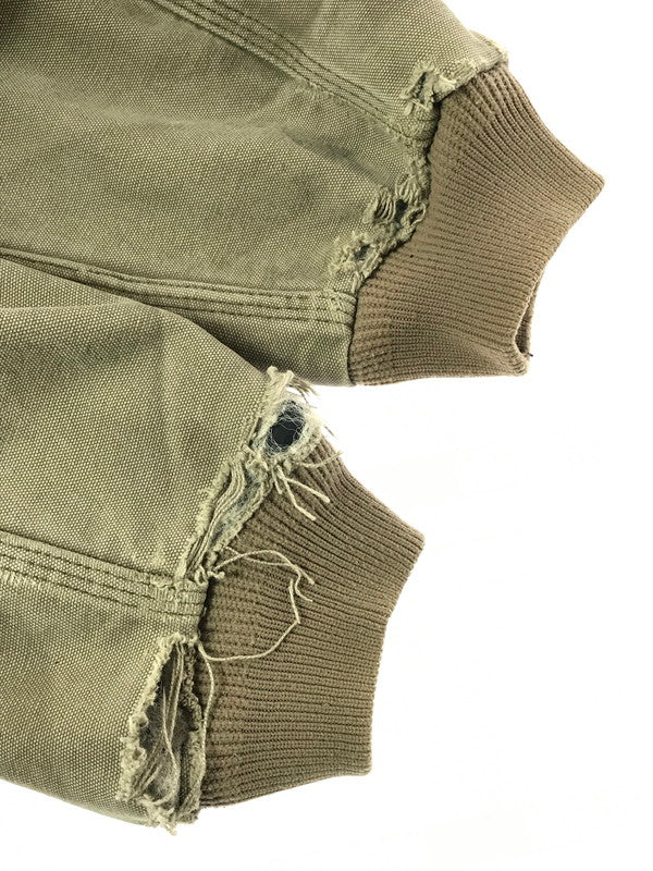 【ジャンク品】【メンズ】 CARHARTT カーハート ACTIVE JACKET LIGHT BROWN J130LBR アクティブジャケット アウター 146-261002-rt-10-tagh サイズ：不明 下記参照 カラー：ライトブラウン 万代Net店