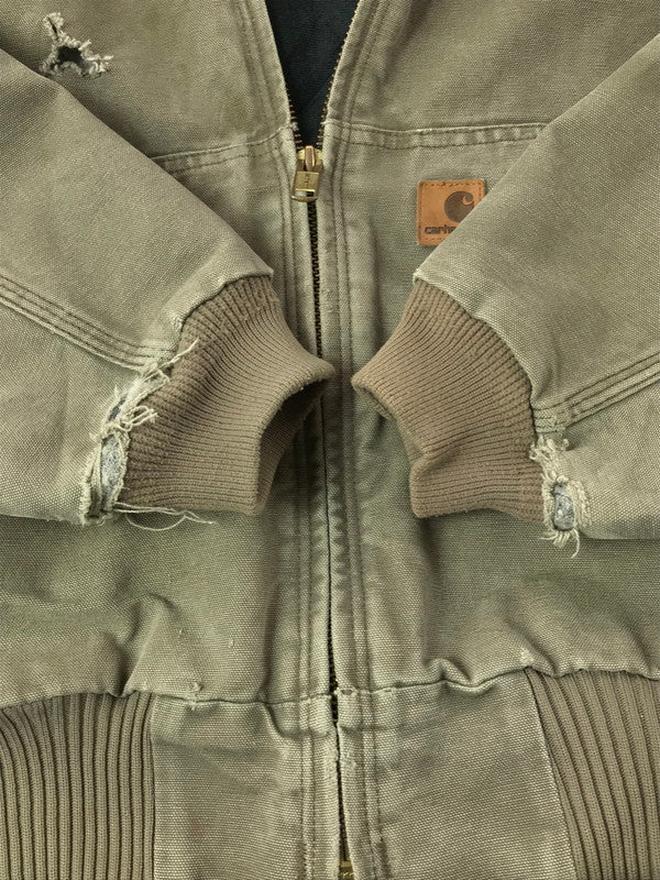 【ジャンク品】【メンズ】 CARHARTT カーハート ACTIVE JACKET LIGHT BROWN J130LBR アクティブジャケット アウター 146-261002-rt-10-tagh サイズ：不明 下記参照 カラー：ライトブラウン 万代Net店