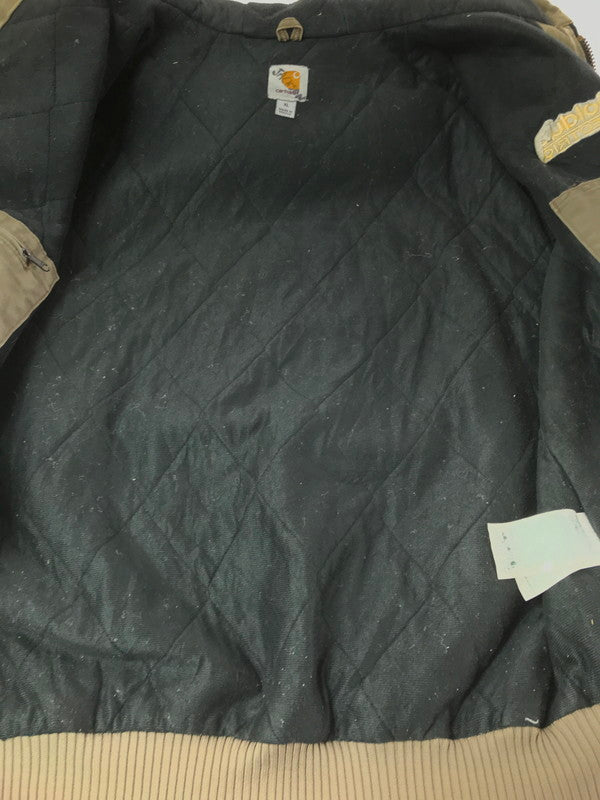【ジャンク品】【メンズ】 CARHARTT カーハート ACTIVE JACKET LIGHT BROWN J130LBR アクティブジャケット アウター 146-261002-rt-10-tagh サイズ：不明 下記参照 カラー：ライトブラウン 万代Net店
