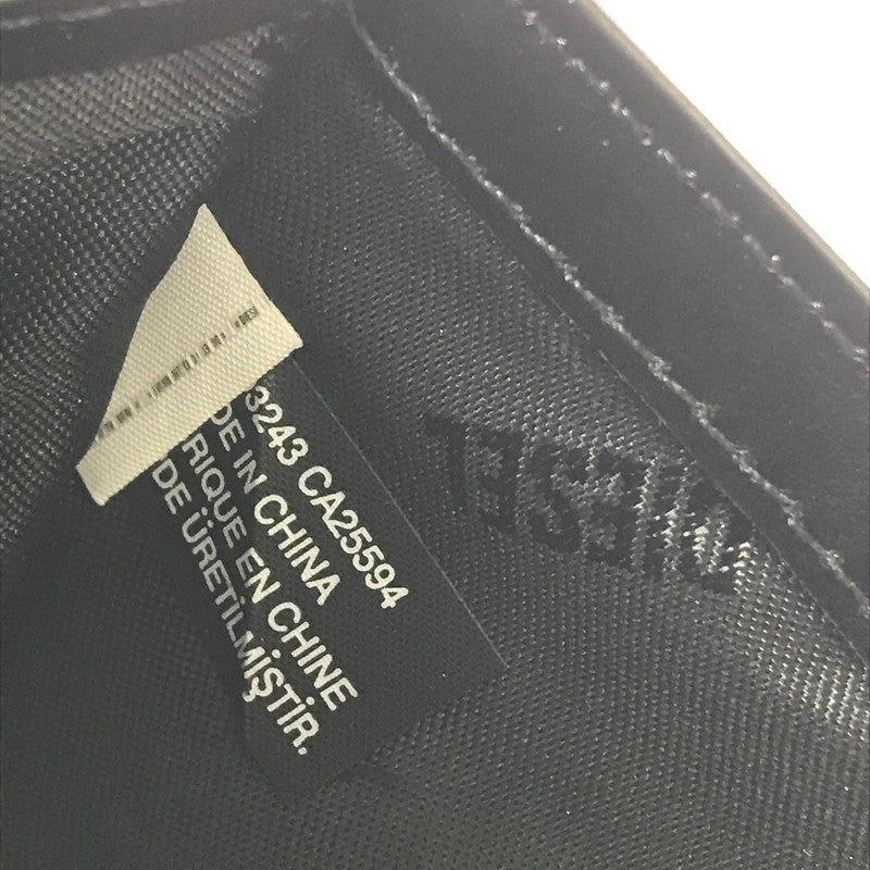 【中古品】【メンズ】 DIESEL ディーゼル ENAMEL MINI WALLET X10121 PR271 T8013 エナメル ミニ ウォレット 二つ折り財布 200-261013-na-29-tagh カラー：ブラック 万代Net店