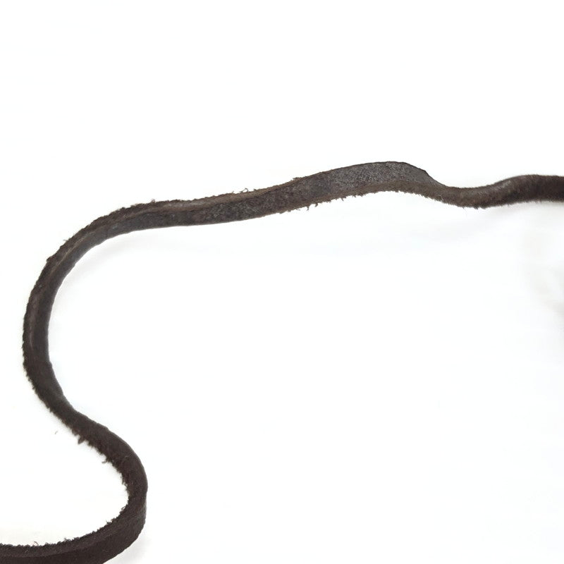 【現状渡し品】【メンズ】 INDIAN JEWELRY NAVAJO インディアン ジュエリー ナバホ族 LONNIE WILLIE TURQUOISE STUMPWORK NECKLACE ターコイズトップ ネックレス アクセサリー 191-261007-na-10-tagh カラー：シルバー/ブラウン 万代Net店