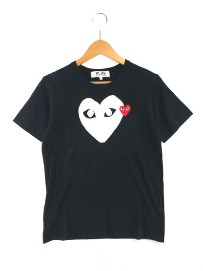 【中古品】【メンズ】 PLAY COMME DES GARCONS プレイコムデギャルソン S/S TEE AZ-T115 半袖 Ｔシャツ 140-261010-ty-01-tagh サイズ：L カラー：ブラック 万代Net店