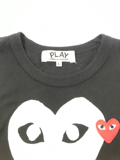 【中古品】【メンズ】 PLAY COMME DES GARCONS プレイコムデギャルソン S/S TEE AZ-T115 半袖 Ｔシャツ 140-261010-ty-01-tagh サイズ：L カラー：ブラック 万代Net店