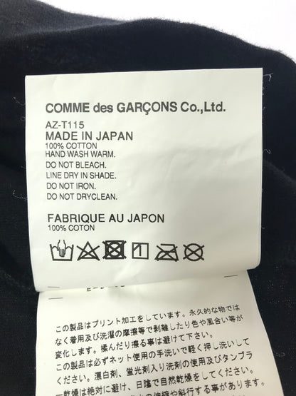 【中古品】【メンズ】 PLAY COMME DES GARCONS プレイコムデギャルソン S/S TEE AZ-T115 半袖 Ｔシャツ 140-261010-ty-01-tagh サイズ：L カラー：ブラック 万代Net店