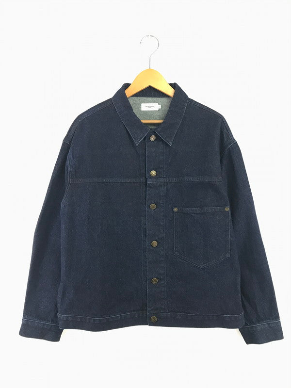 【中古品】【メンズ】 BLUETOWN ブルータウン DENIM JACKET デニムジャケット アウター 147-261010-ty-07-tagh サイズ：M カラー：インディゴ 万代Net店