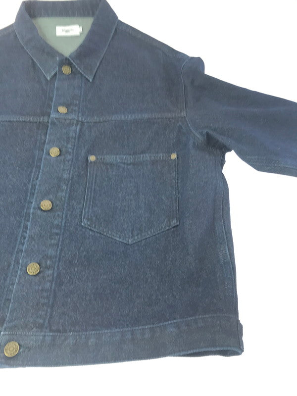 【中古品】【メンズ】 BLUETOWN ブルータウン DENIM JACKET デニムジャケット アウター 147-261010-ty-07-tagh サイズ：M カラー：インディゴ 万代Net店