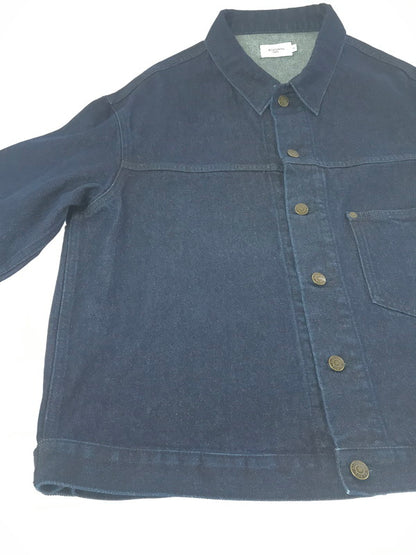 【中古品】【メンズ】 BLUETOWN ブルータウン DENIM JACKET デニムジャケット アウター 147-261010-ty-07-tagh サイズ：M カラー：インディゴ 万代Net店