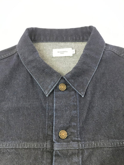 【中古品】【メンズ】 BLUETOWN ブルータウン DENIM JACKET デニムジャケット アウター 147-261010-ty-07-tagh サイズ：M カラー：インディゴ 万代Net店