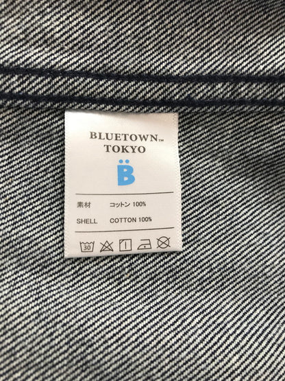 【中古品】【メンズ】 BLUETOWN ブルータウン DENIM JACKET デニムジャケット アウター 147-261010-ty-07-tagh サイズ：M カラー：インディゴ 万代Net店