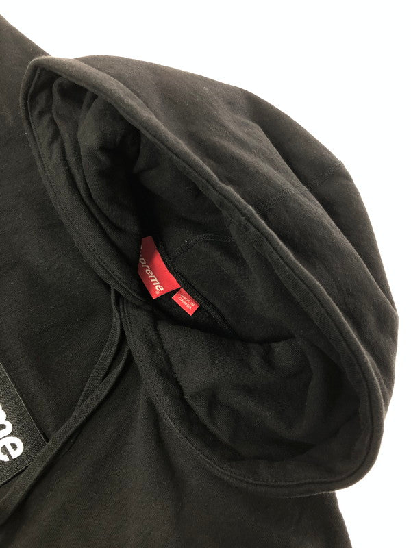 【中古品】【メンズ】 SUPREME シュプリーム 23AW BOX LOGO HOODED SWEATSHIRT 23年秋冬 ボックス ロゴ フーデッド スウェットシャツ スウェット 長袖 トップス 149-201023-ty-28-tagh サイズ：L カラー：ブラック 万代Net店