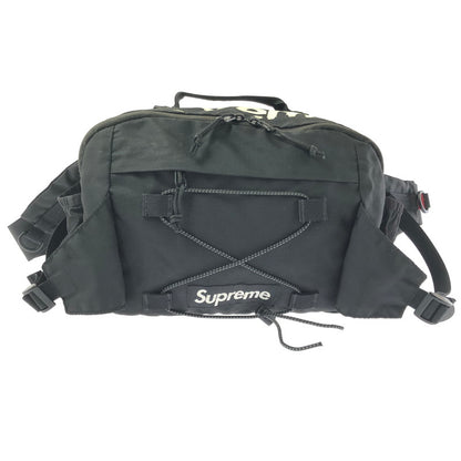 【現状渡し品】【メンズ】 SUPREME シュプリーム 17SS WAIST BAG 17年春夏 ウエストバッグ ボディバッグ 149-201023-ty-36-tagh カラー：ブラック 万代Net店