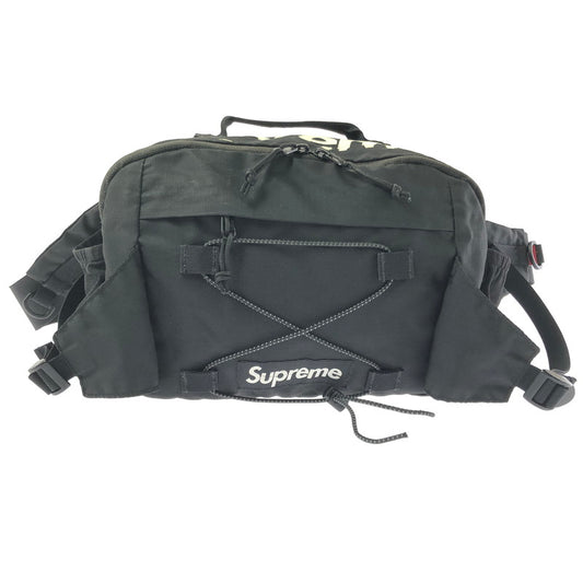 【現状渡し品】【メンズ】 SUPREME シュプリーム 17SS WAIST BAG 17年春夏 ウエストバッグ ボディバッグ 149-201023-ty-36-tagh カラー：ブラック 万代Net店