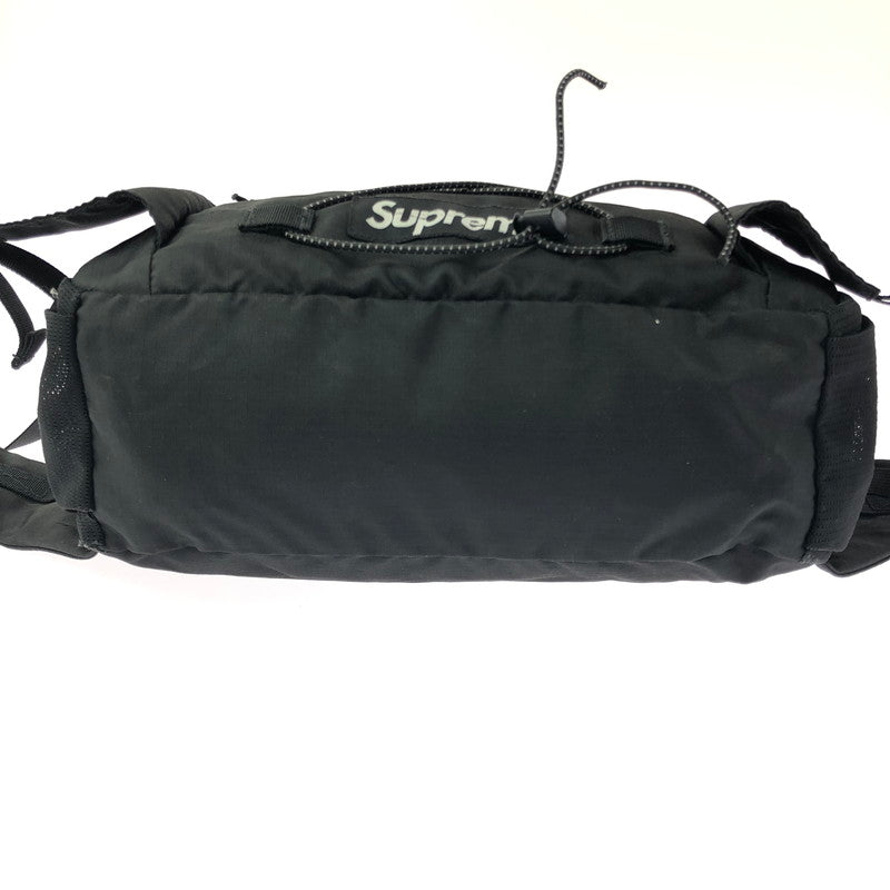【現状渡し品】【メンズ】 SUPREME シュプリーム 17SS WAIST BAG 17年春夏 ウエストバッグ ボディバッグ 149-201023-ty-36-tagh カラー：ブラック 万代Net店