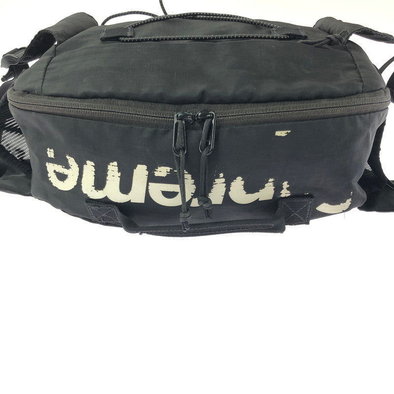 【現状渡し品】【メンズ】 SUPREME シュプリーム 17SS WAIST BAG 17年春夏 ウエストバッグ ボディバッグ 149-201023-ty-36-tagh カラー：ブラック 万代Net店
