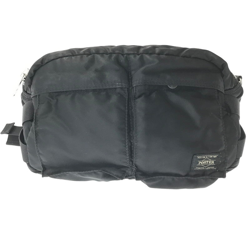 【ジャンク品】【メンズ】 PORTER ポーター TANKER タンカー WAIST BAG ウエストバッグ カバン 188-261017-na-06-tagh カラー：ブラック 万代Net店