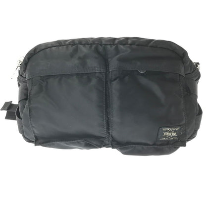 【ジャンク品】【メンズ】 PORTER ポーター TANKER タンカー WAIST BAG ウエストバッグ カバン 188-261017-na-06-tagh カラー：ブラック 万代Net店