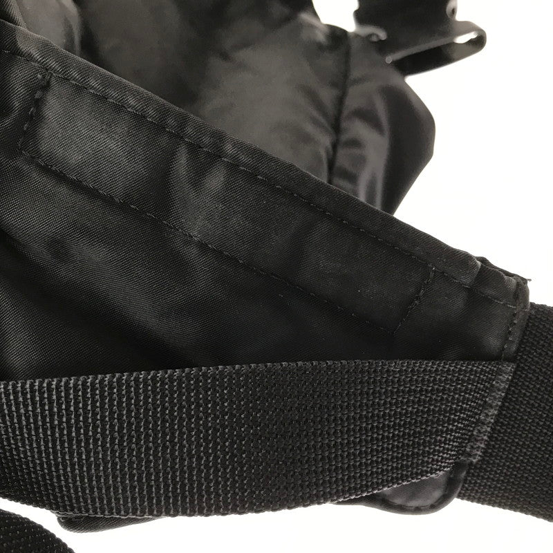 【ジャンク品】【メンズ】 PORTER ポーター TANKER タンカー WAIST BAG ウエストバッグ カバン 188-261017-na-06-tagh カラー：ブラック 万代Net店