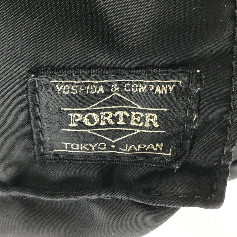 【ジャンク品】【メンズ】 PORTER ポーター TANKER タンカー WAIST BAG ウエストバッグ カバン 188-261017-na-06-tagh カラー：ブラック 万代Net店