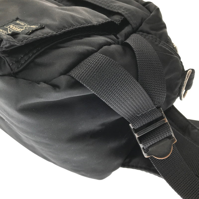 【ジャンク品】【メンズ】 PORTER ポーター TANKER タンカー WAIST BAG ウエストバッグ カバン 188-261017-na-06-tagh カラー：ブラック 万代Net店