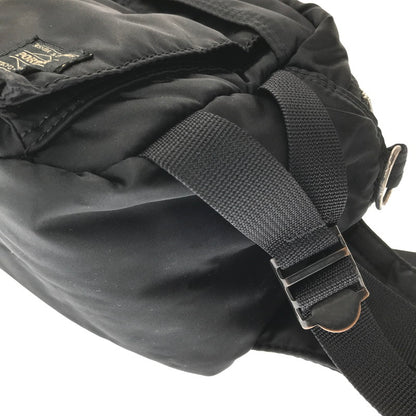【ジャンク品】【メンズ】 PORTER ポーター TANKER タンカー WAIST BAG ウエストバッグ カバン 188-261017-na-06-tagh カラー：ブラック 万代Net店