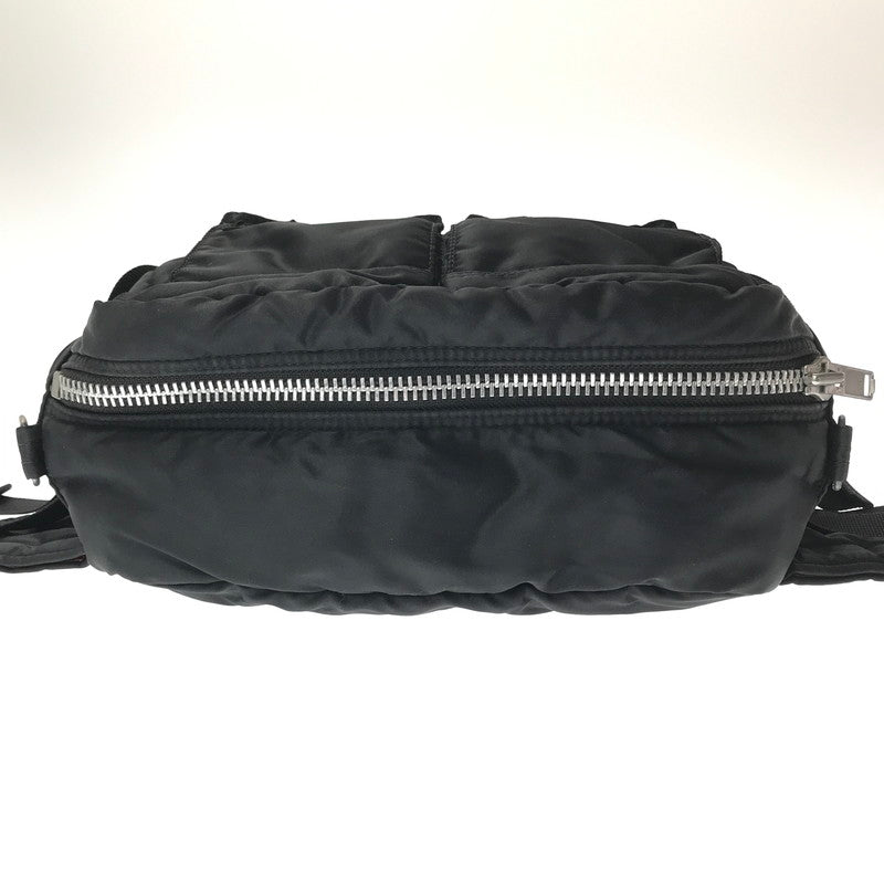 【ジャンク品】【メンズ】 PORTER ポーター TANKER タンカー WAIST BAG ウエストバッグ カバン 188-261017-na-06-tagh カラー：ブラック 万代Net店