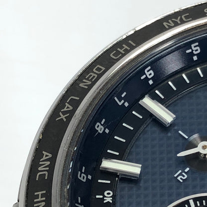 【現状渡し品】【メンズ】 CITIZEN シチズン ATTESA ECODRIVE H820-T021182 エコドライブ アテッサ 腕時計 197-261007-na-15-tagh カラー：シルバー/ネイビー 万代Net店