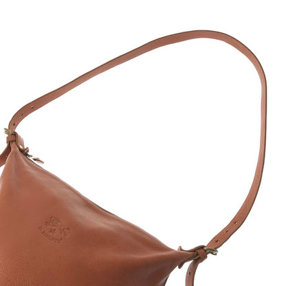 【中古品】【レディース】 ILBISONTE イル ビゾンテ SHOULDER BAG バケツ型 ショルダーバッグ カバン 188-261017-na-02-tagh カラー：キャメル 万代Net店