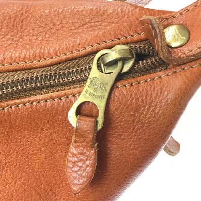【中古品】【レディース】 ILBISONTE イル ビゾンテ SHOULDER BAG バケツ型 ショルダーバッグ カバン 188-261017-na-02-tagh カラー：キャメル 万代Net店