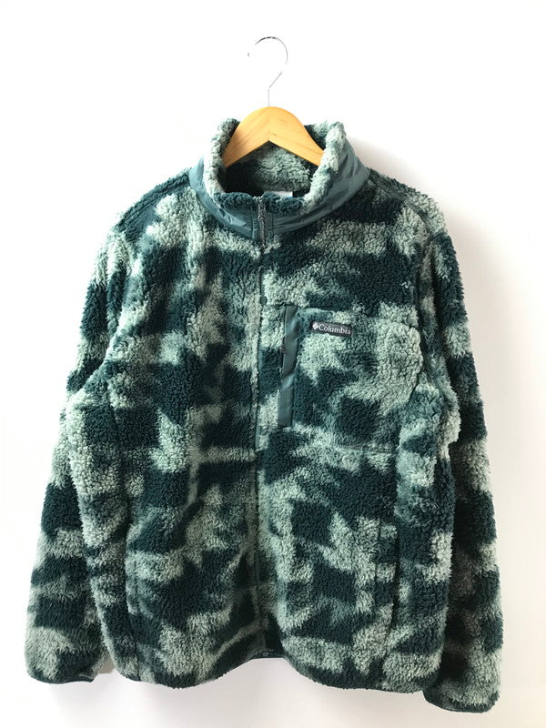 【中古品】【メンズ】 COLUMBIA コロンビア FLEECE JACKET 223 AM0259 フリースジャケット アウター 144-261005-na-24-tagh サイズ：L カラー：グリーン系 万代Net店