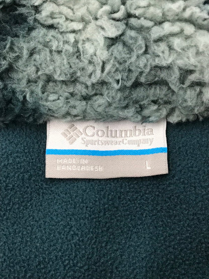 【中古品】【メンズ】 COLUMBIA コロンビア FLEECE JACKET 223 AM0259 フリースジャケット アウター 144-261005-na-24-tagh サイズ：L カラー：グリーン系 万代Net店