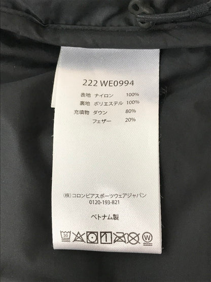 【中古品】【メンズ】 COLUMBIA コロンビア ROCKFALL DOWN PARKA JACKET WE0994 ロックフォール ダウン パーカー ジャケット アウター 144-261005-na-23-tagh サイズ：M カラー：ブラック 万代Net店