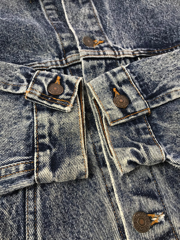 【中古品】【メンズ】 LEVI'S リーバイス 80'S 刻印777 DENIM JACKET 70507 0227 80年代 デニムジャケット ライトアウター 146-261011-na-25-tagh サイズ：L カラー：インディゴ 万代Net店