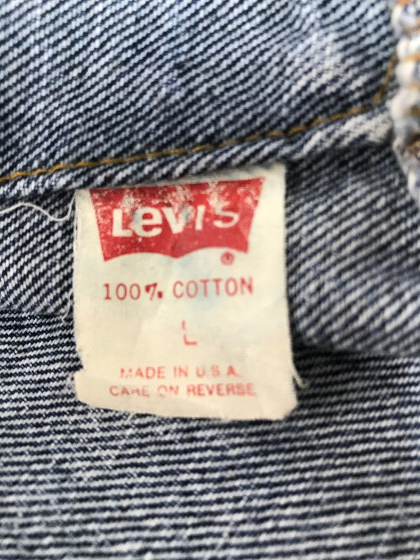 【中古品】【メンズ】 LEVI'S リーバイス 80'S 刻印777 DENIM JACKET 70507 0227 80年代 デニムジャケット ライトアウター 146-261011-na-25-tagh サイズ：L カラー：インディゴ 万代Net店