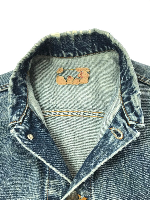 【中古品】【メンズ】 LEVI'S リーバイス 80'S 刻印777 DENIM JACKET 70507 0227 80年代 デニムジャケット ライトアウター 146-261011-na-25-tagh サイズ：L カラー：インディゴ 万代Net店
