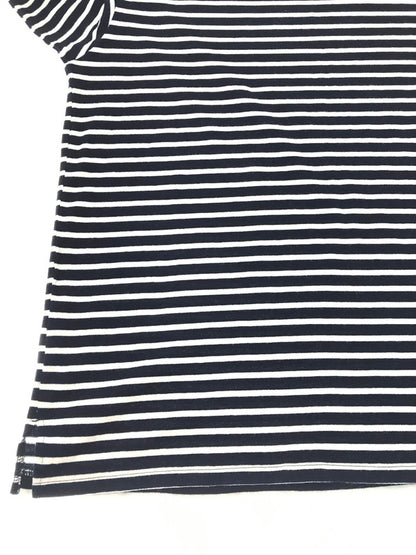 【中古品】【メンズ】 OUTIL ウティ L/S BORDER BASQUE SHIRT L/S ボーダー バスクシャツ 長袖 トップス 140-261026-ty-17-tagh サイズ：2 カラー：ブラック/ホワイト 万代Net店