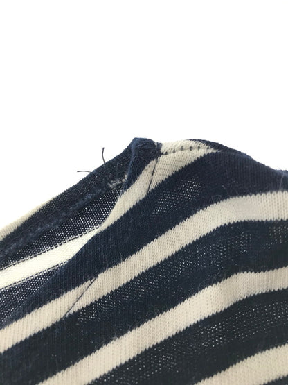 【中古品】【メンズ】 OUTIL ウティ L/S BORDER BASQUE SHIRT L/S ボーダー バスクシャツ 長袖 トップス 140-261026-ty-17-tagh サイズ：2 カラー：ブラック/ホワイト 万代Net店