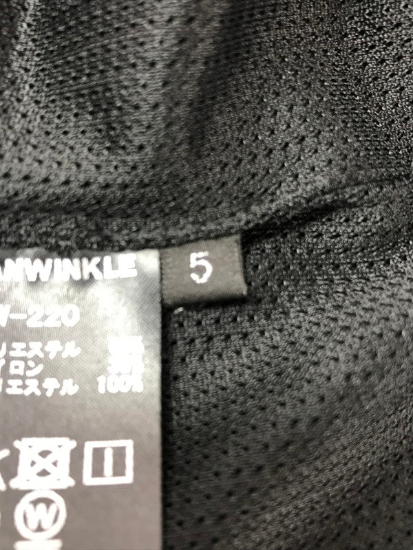 【中古品】【メンズ】 RIPVANWINKLE リップヴァンウィンクル TECH JACKET RW-220 テック ジャケット アウター 140-261017-ty-13-tagh サイズ：5 カラー：ブラック 万代Net店