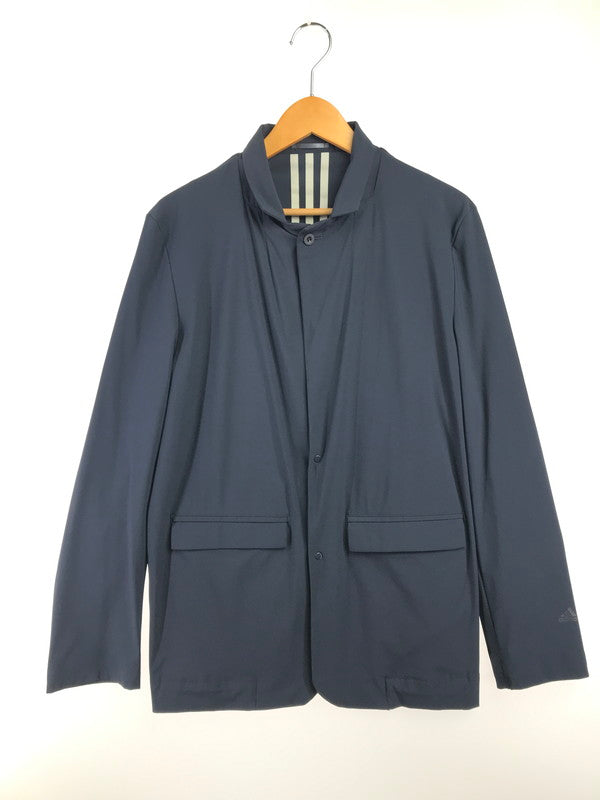 【中古品】【メンズ】 ADIDAS アディダス LIFE STYLE TAILORED JACKET HC9986 ライフ スタイル テーラード ジャケット 148-261017-ty-14-tagh サイズ：XL カラー：ネイビー 万代Net店