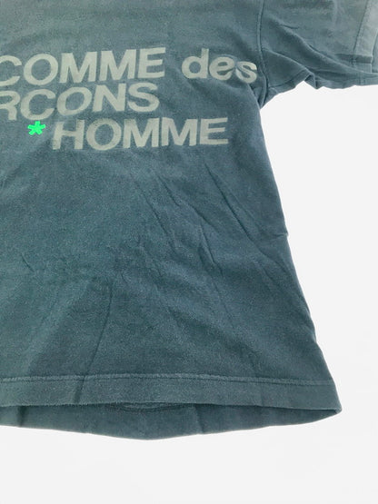 【現状渡し品】【メンズ】 COMME DES GARCONS HOMME コムデギャルソンオム 90S LOGO T-SHIRT HT-020510 AD1998 90年代 ロゴ Tシャツ 半袖Tシャツ 140-261011-na-11-tagh サイズ：サイズ表記なし 下記参照 カラー：ネイビー 万代Net店