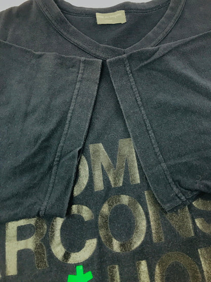 【現状渡し品】【メンズ】 COMME DES GARCONS HOMME コムデギャルソンオム 90S LOGO T-SHIRT HT-020510 AD1998 90年代 ロゴ Tシャツ 半袖Tシャツ 140-261011-na-11-tagh サイズ：サイズ表記なし 下記参照 カラー：ネイビー 万代Net店