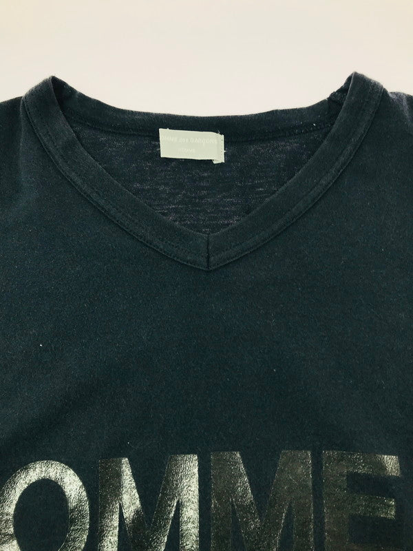 【現状渡し品】【メンズ】 COMME DES GARCONS HOMME コムデギャルソンオム 90S LOGO T-SHIRT HT-020510 AD1998 90年代 ロゴ Tシャツ 半袖Tシャツ 140-261011-na-11-tagh サイズ：サイズ表記なし 下記参照 カラー：ネイビー 万代Net店