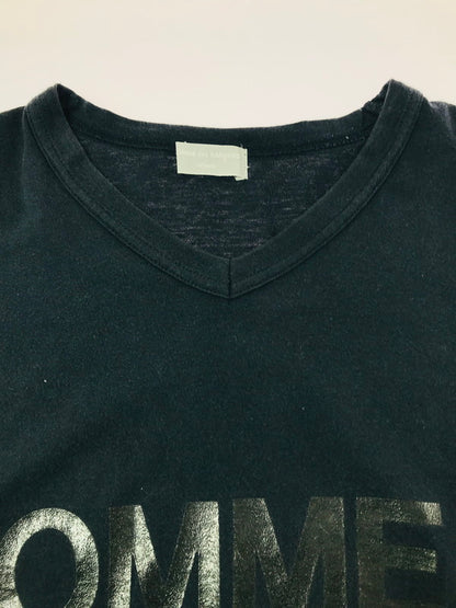 【現状渡し品】【メンズ】 COMME DES GARCONS HOMME コムデギャルソンオム 90S LOGO T-SHIRT HT-020510 AD1998 90年代 ロゴ Tシャツ 半袖Tシャツ 140-261011-na-11-tagh サイズ：サイズ表記なし 下記参照 カラー：ネイビー 万代Net店