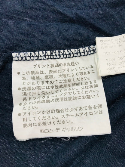 【現状渡し品】【メンズ】 COMME DES GARCONS HOMME コムデギャルソンオム 90S LOGO T-SHIRT HT-020510 AD1998 90年代 ロゴ Tシャツ 半袖Tシャツ 140-261011-na-11-tagh サイズ：サイズ表記なし 下記参照 カラー：ネイビー 万代Net店