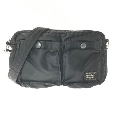 【中古品】【メンズ】 PORTER ポーター TANKER タンカー SHOULDER BAG ショルダーバッグ カバン 188-261017-na-04-tagh カラー：ブラック 万代Net店